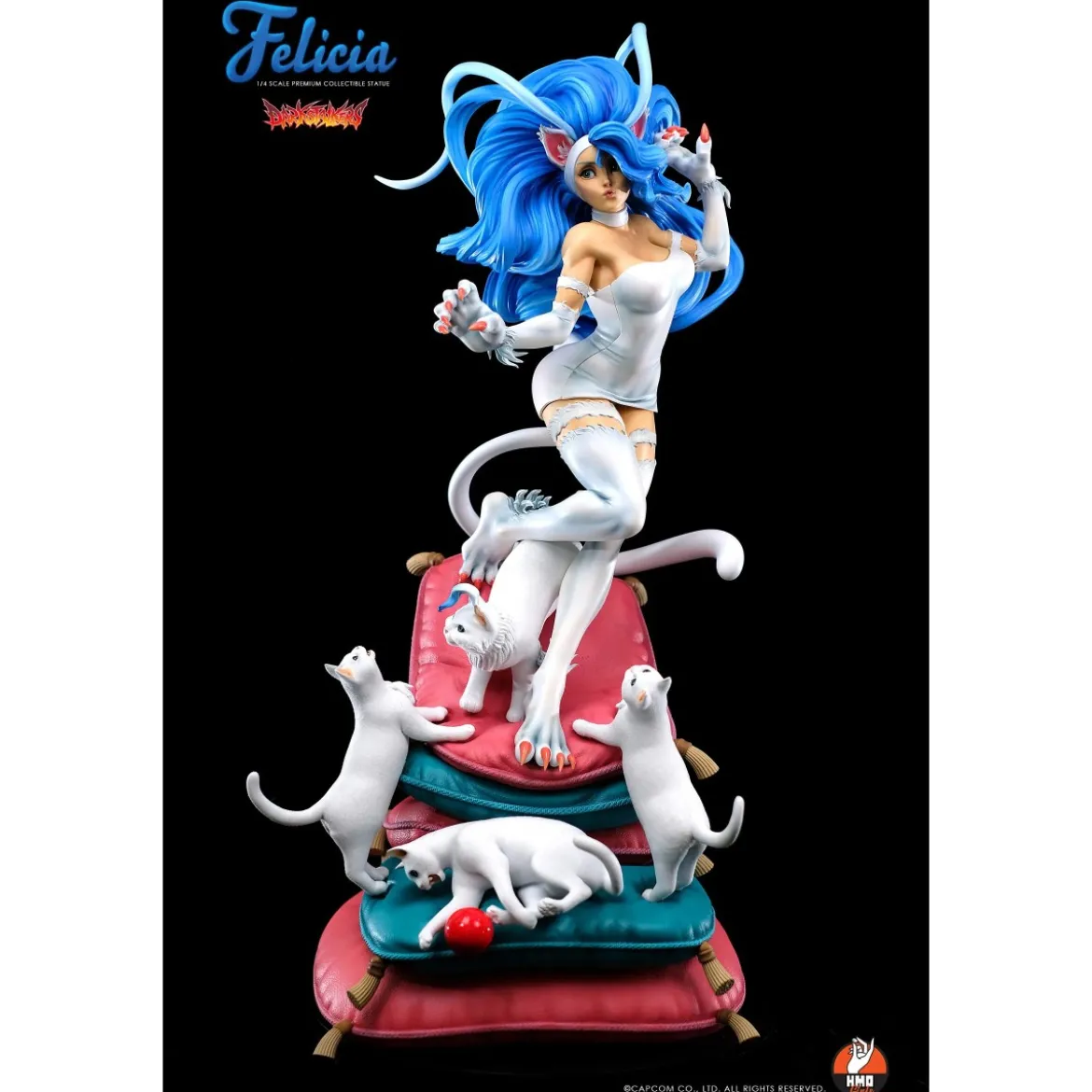 HMO Girls - Felicia 1/4 White version Darkstalkers - Hand Made Object
