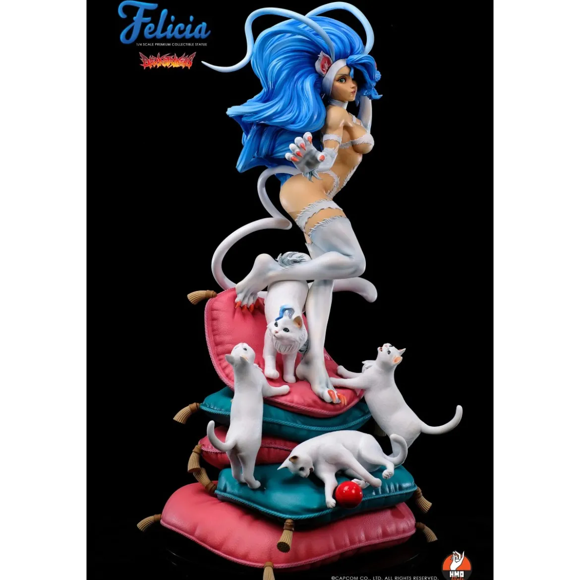 HMO Girls - Felicia 1/4 White version Darkstalkers - Hand Made Object