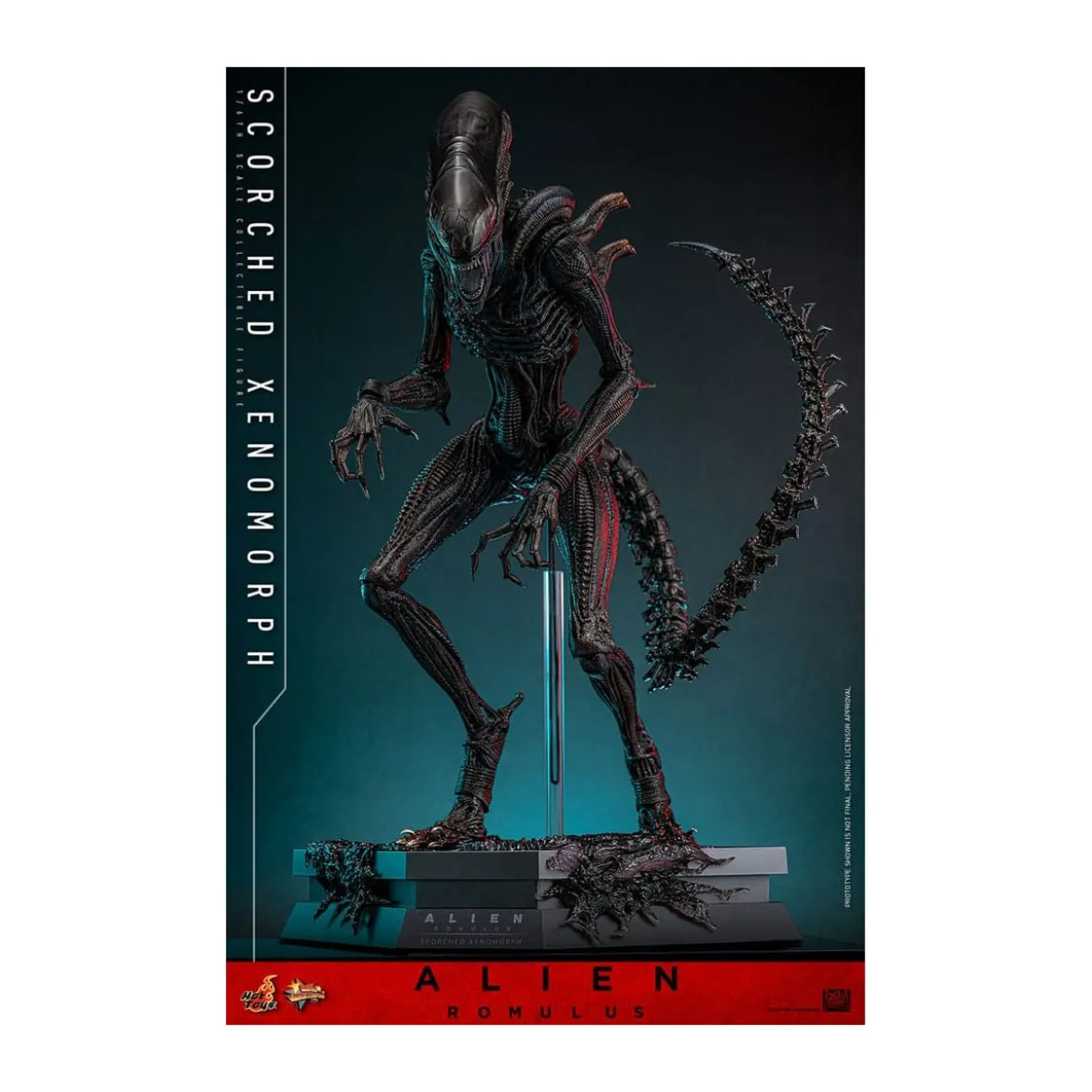 Hot Toys - Alien Romulus - Scorched Xenomorph MMS 1/6