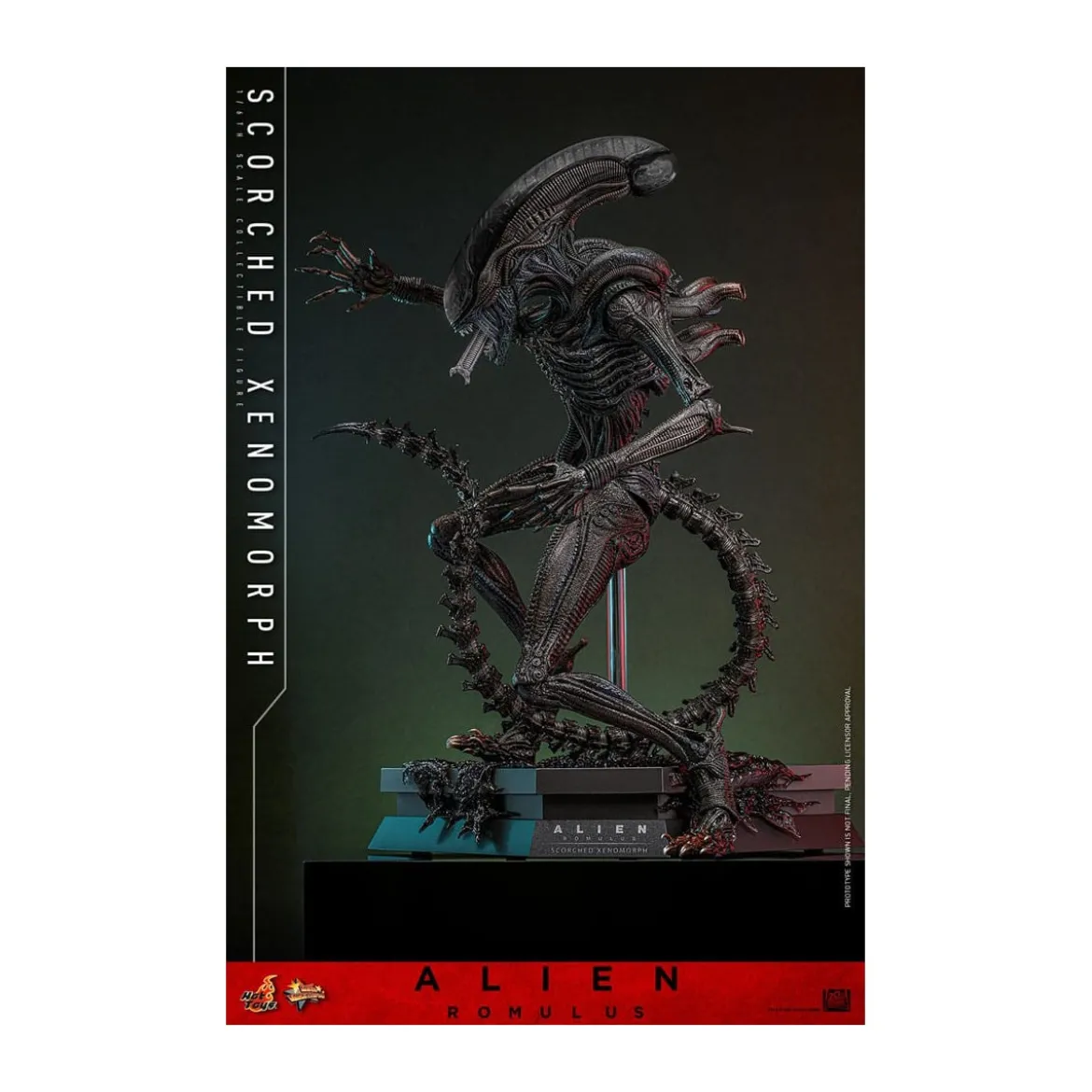 Hot Toys - Alien Romulus - Scorched Xenomorph MMS 1/6