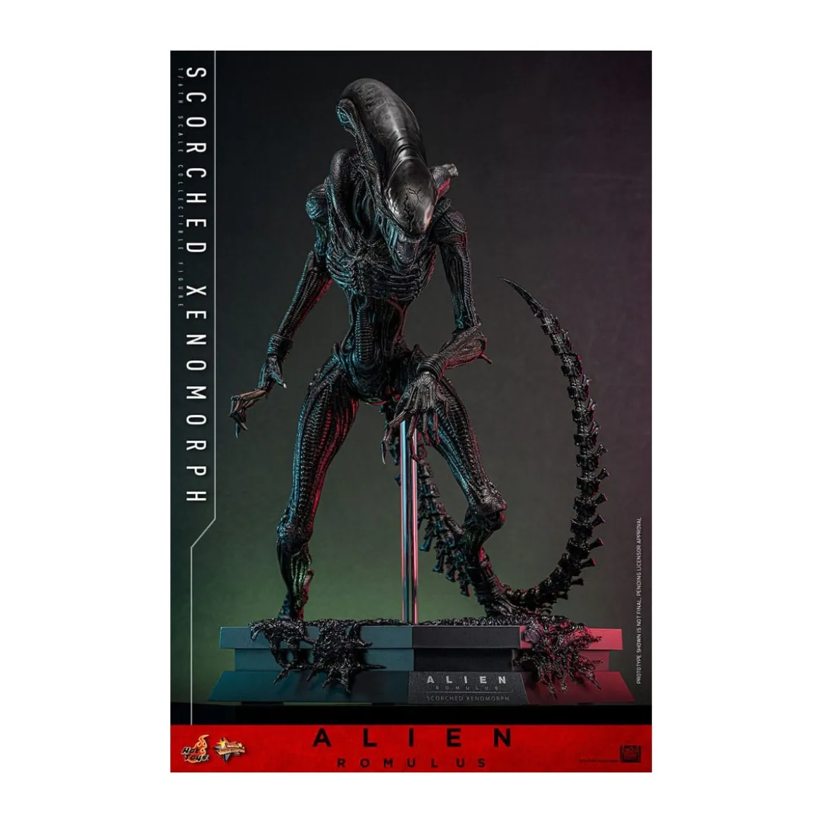 Hot Toys - Alien Romulus - Scorched Xenomorph MMS 1/6
