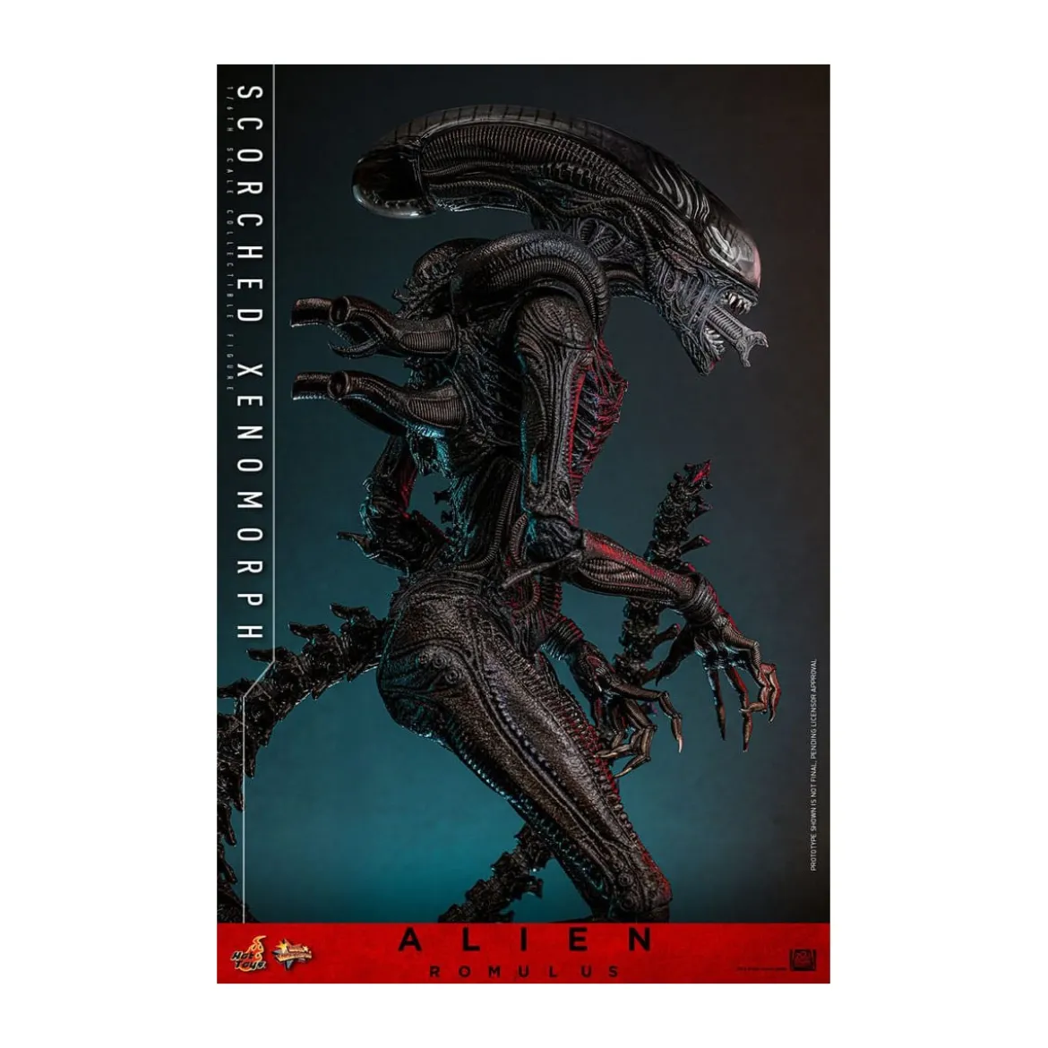 Hot Toys - Alien Romulus - Scorched Xenomorph MMS 1/6