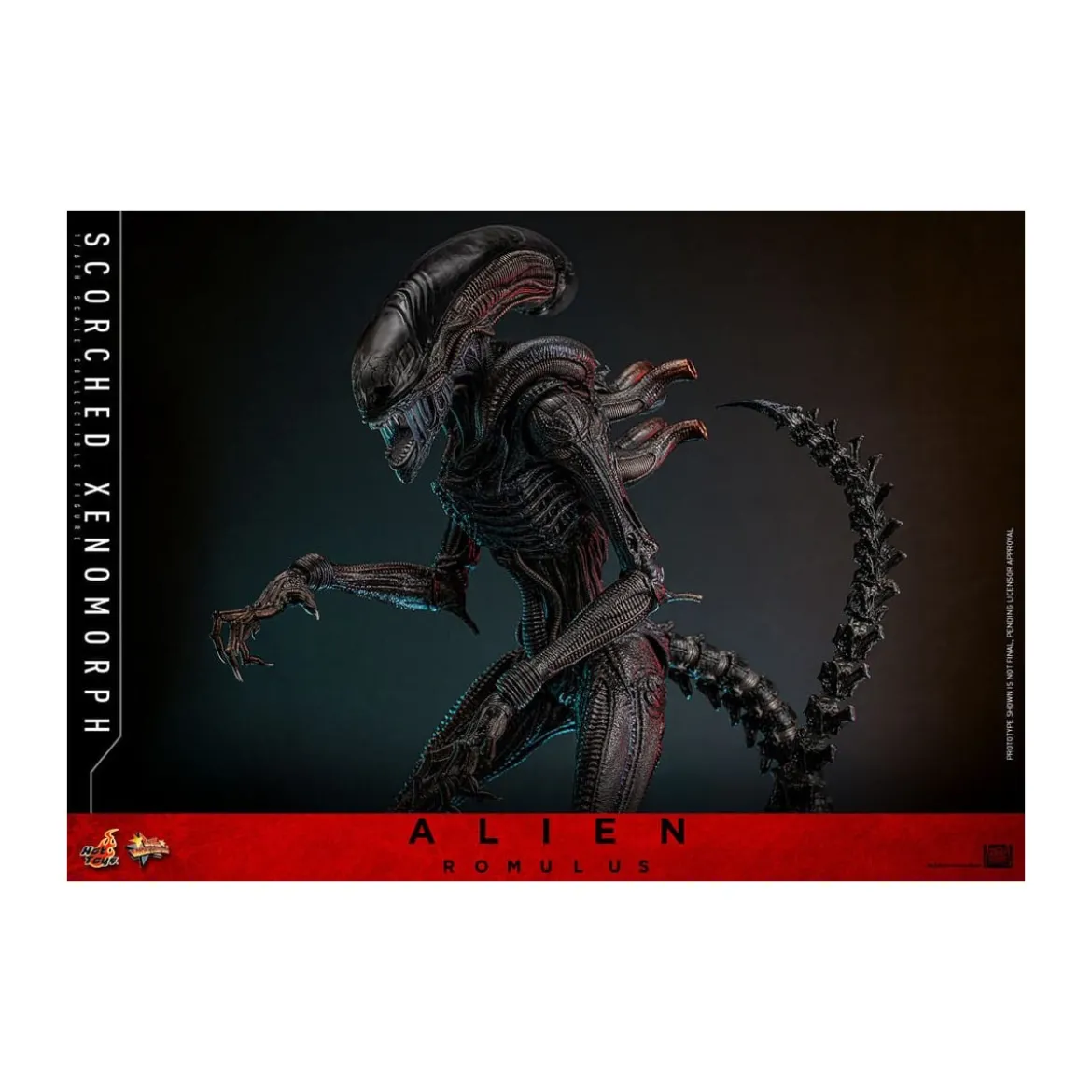Hot Toys - Alien Romulus - Scorched Xenomorph MMS 1/6