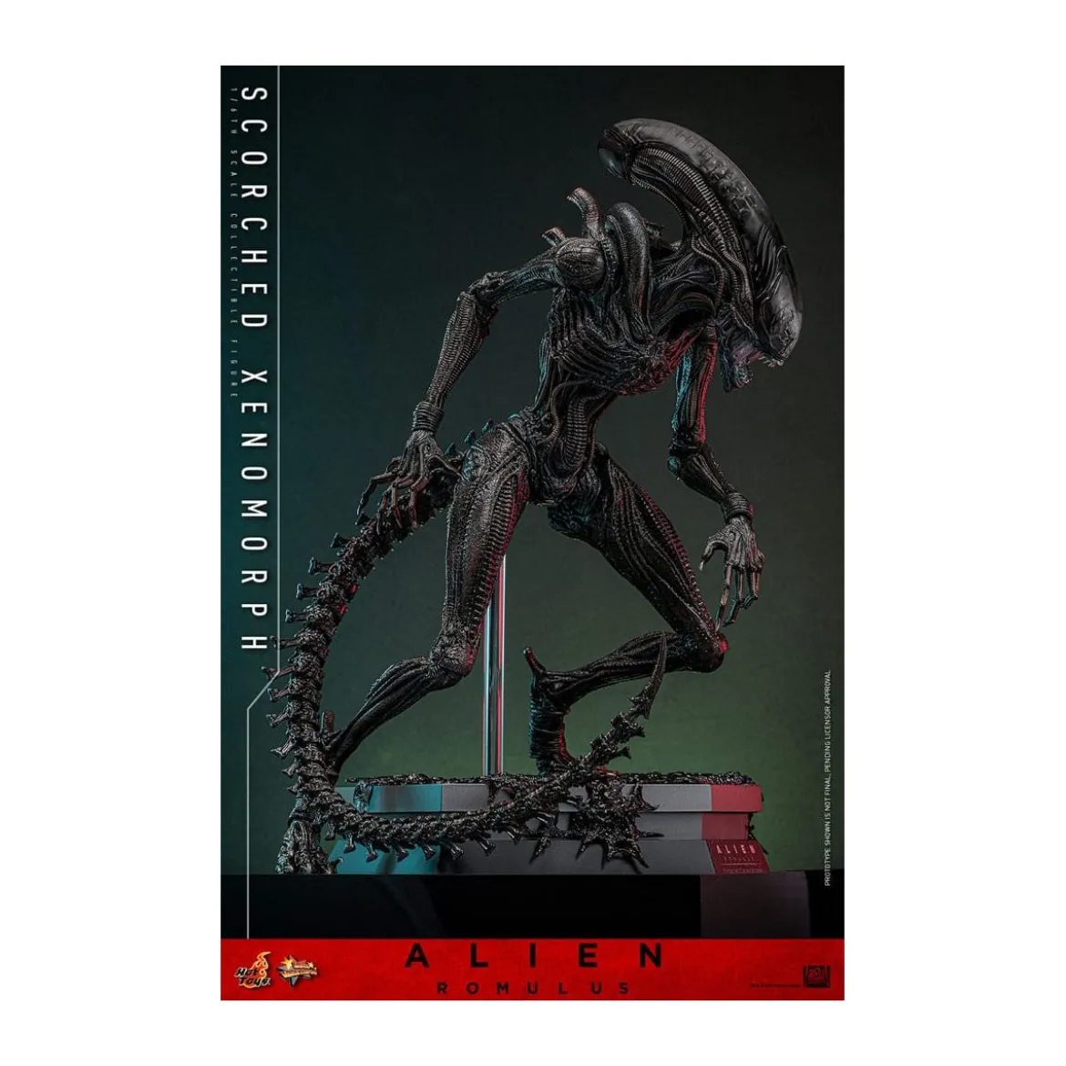 Hot Toys - Alien Romulus - Scorched Xenomorph MMS 1/6