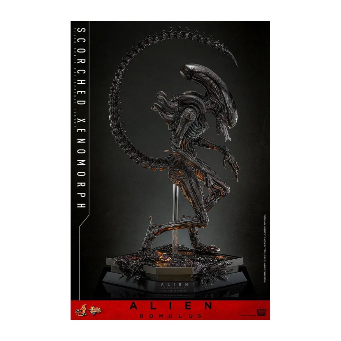 Hot Toys - Alien Romulus - Scorched Xenomorph MMS 1/6