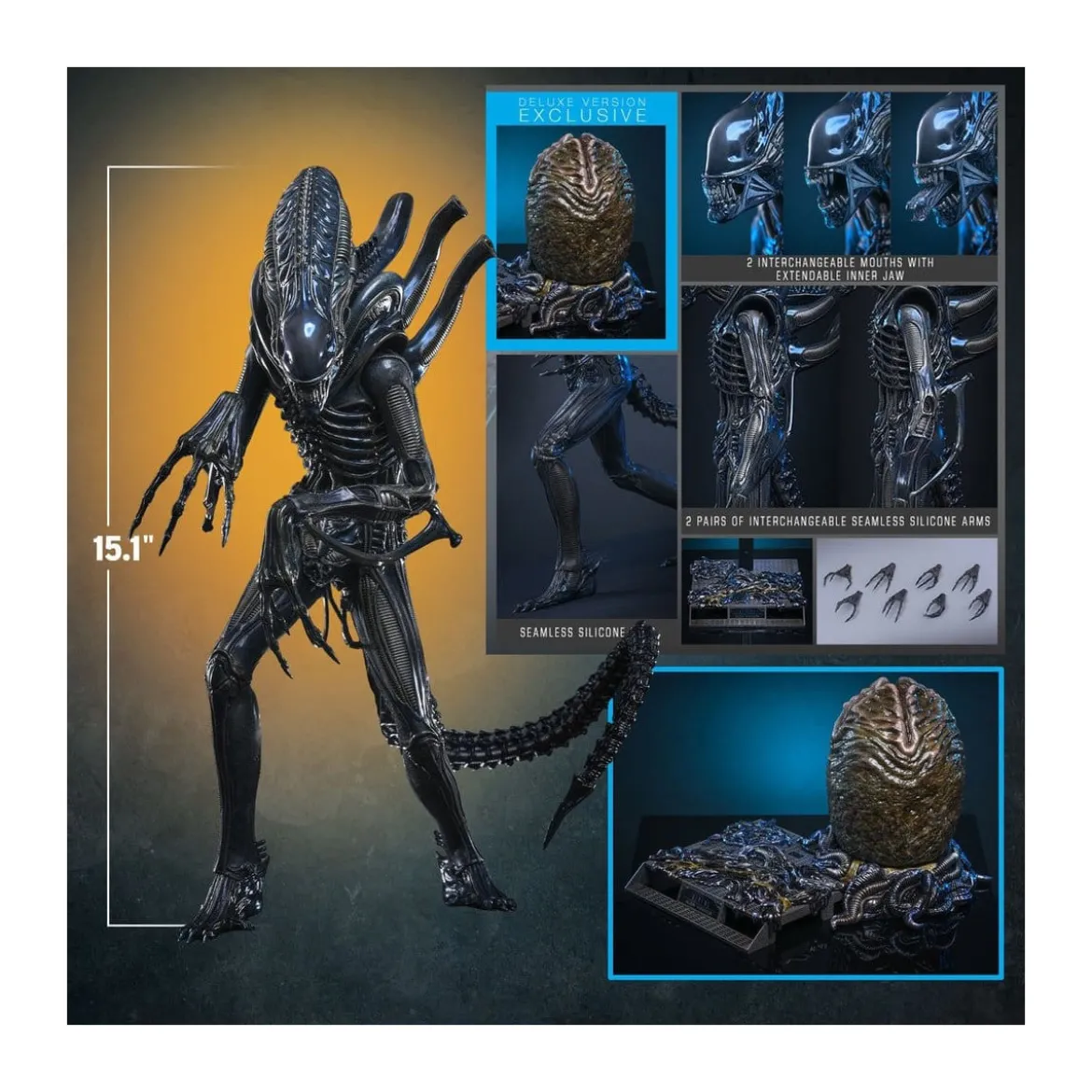 Hot Toys - Aliens - Alien Warrior v2 Deluxe MMS899 1/6