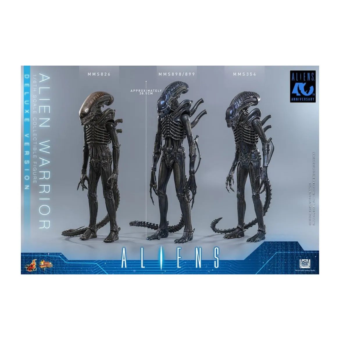 Hot Toys - Aliens - Alien Warrior v2 Deluxe MMS899 1/6