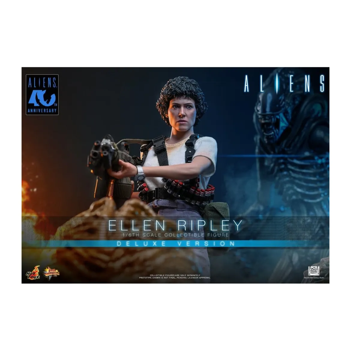 Hot Toys - Aliens - Ellen Ripley Deluxe version MMS895 1/6