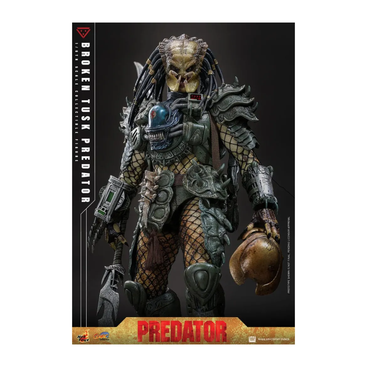 Hot Toys - Alien vs Predator - Broken Tusk Predator 1/6 CMS029