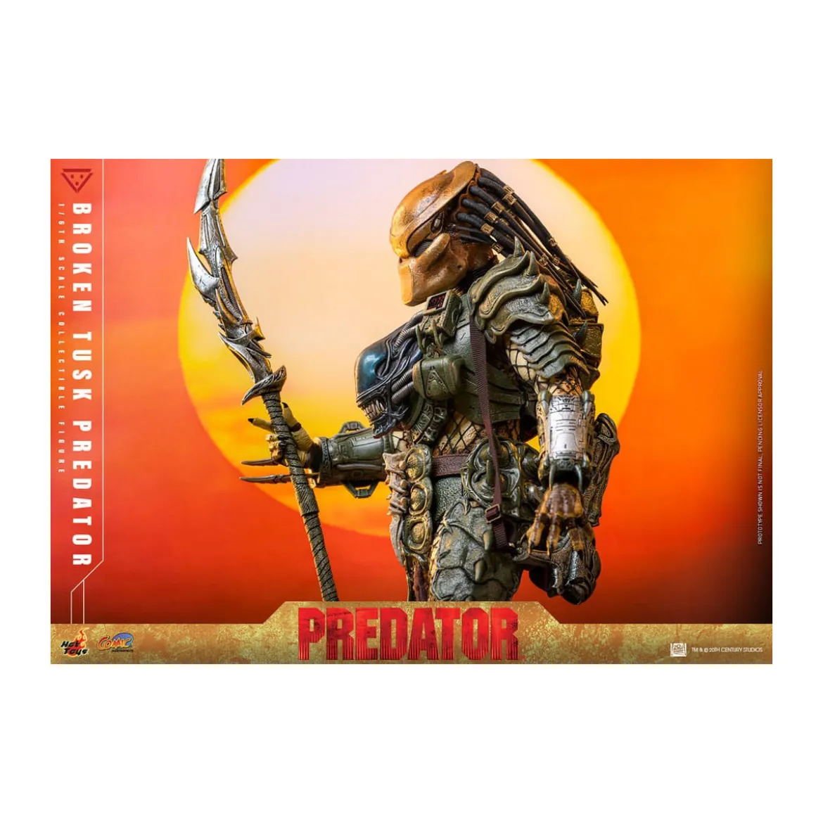 Hot Toys - Alien vs Predator - Broken Tusk Predator 1/6 CMS029