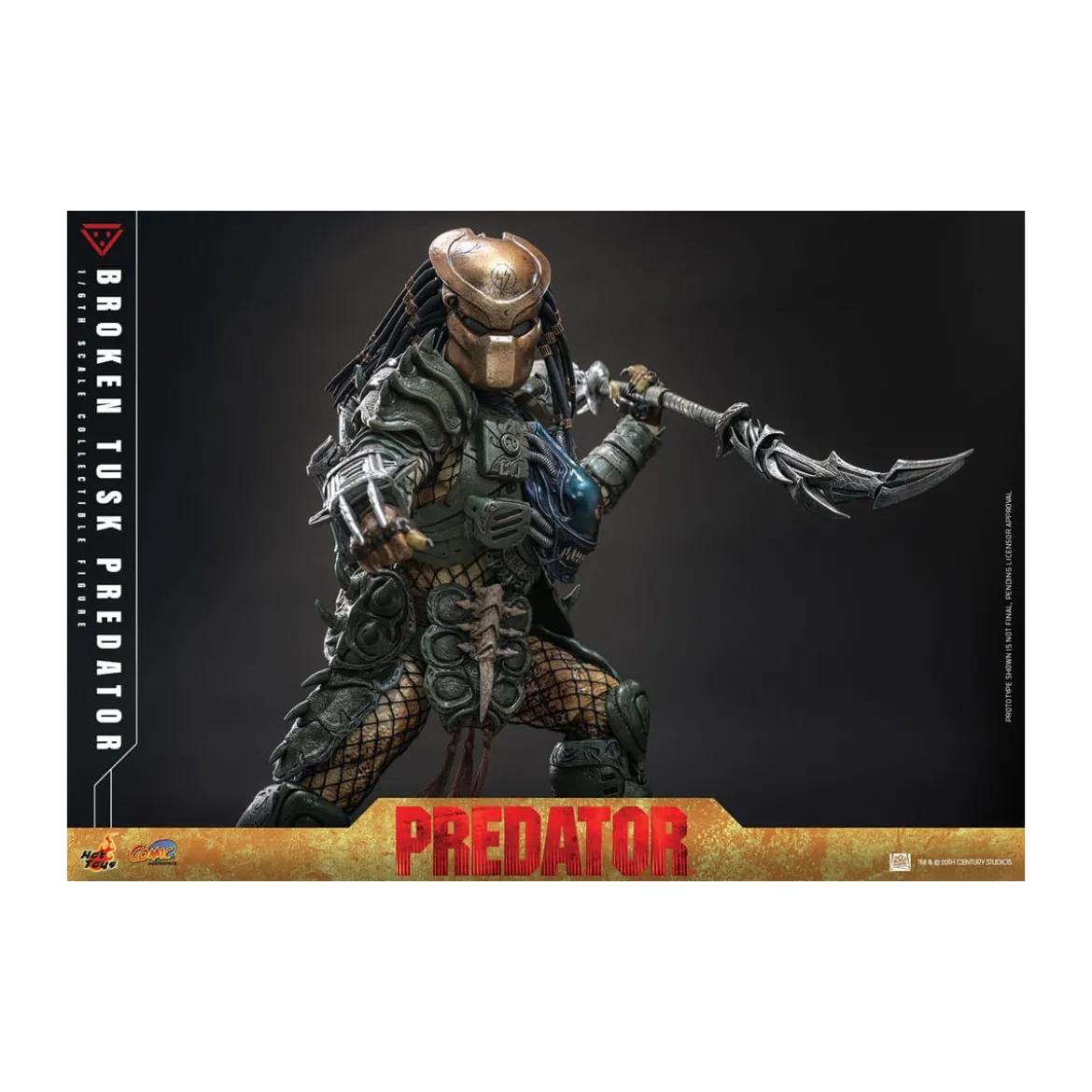 Hot Toys - Alien vs Predator - Broken Tusk Predator 1/6 CMS029