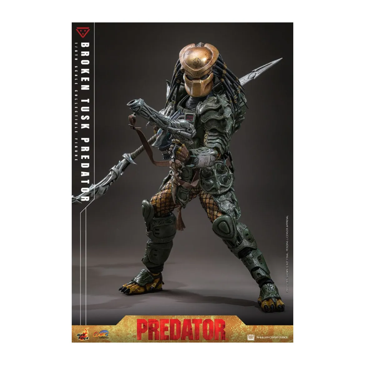 Hot Toys - Alien vs Predator - Broken Tusk Predator 1/6 CMS029