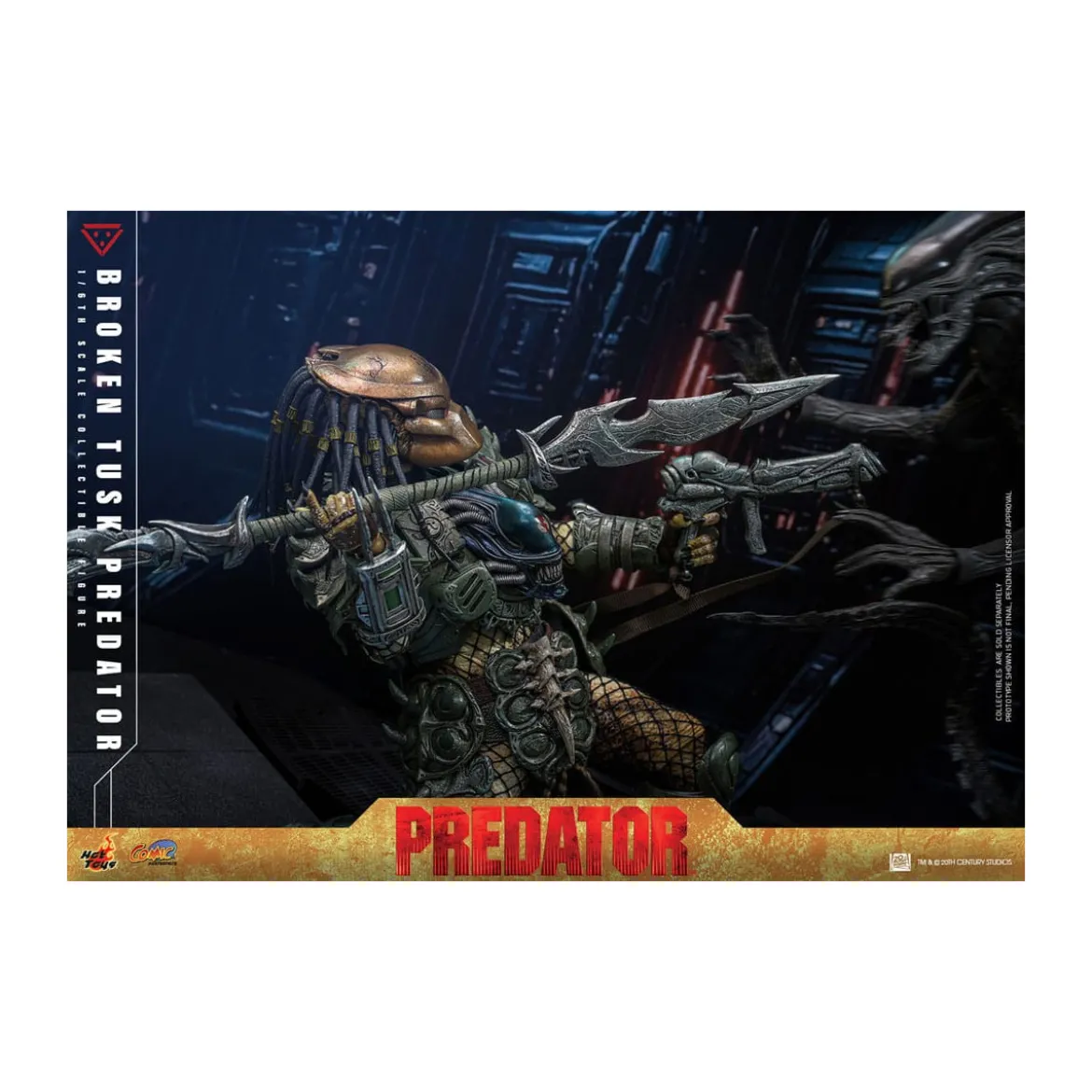 Hot Toys - Alien vs Predator - Broken Tusk Predator 1/6 CMS029