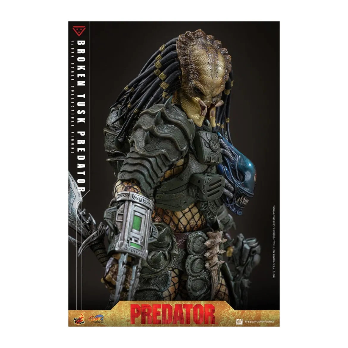 Hot Toys - Alien vs Predator - Broken Tusk Predator 1/6 CMS029