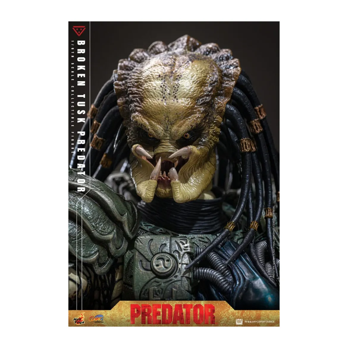 Hot Toys - Alien vs Predator - Broken Tusk Predator 1/6 CMS029