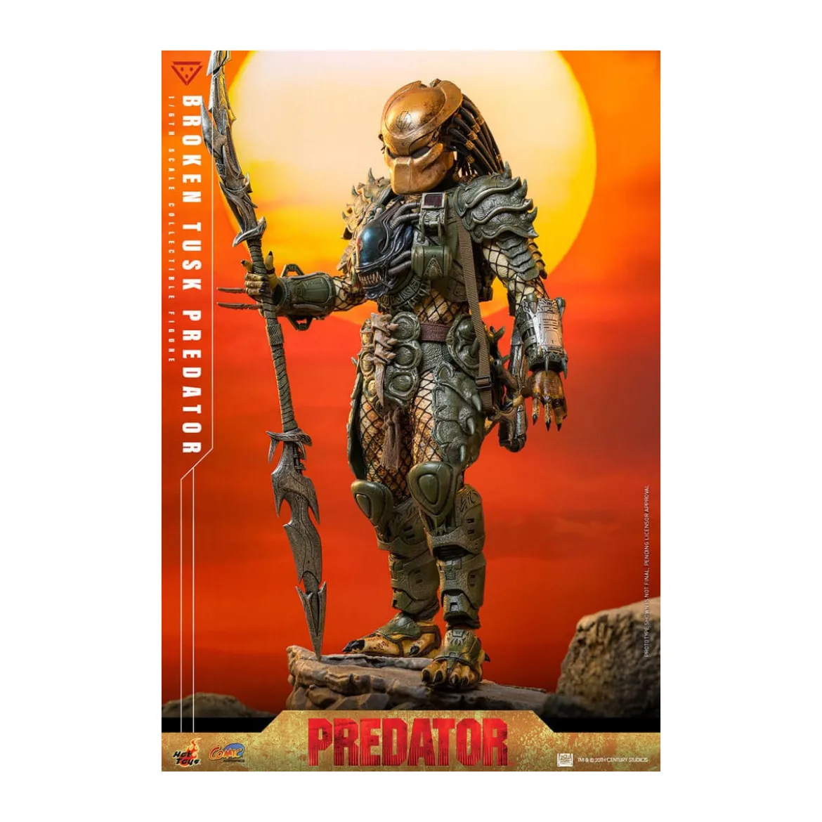 Hot Toys - Alien vs Predator - Broken Tusk Predator 1/6 CMS029