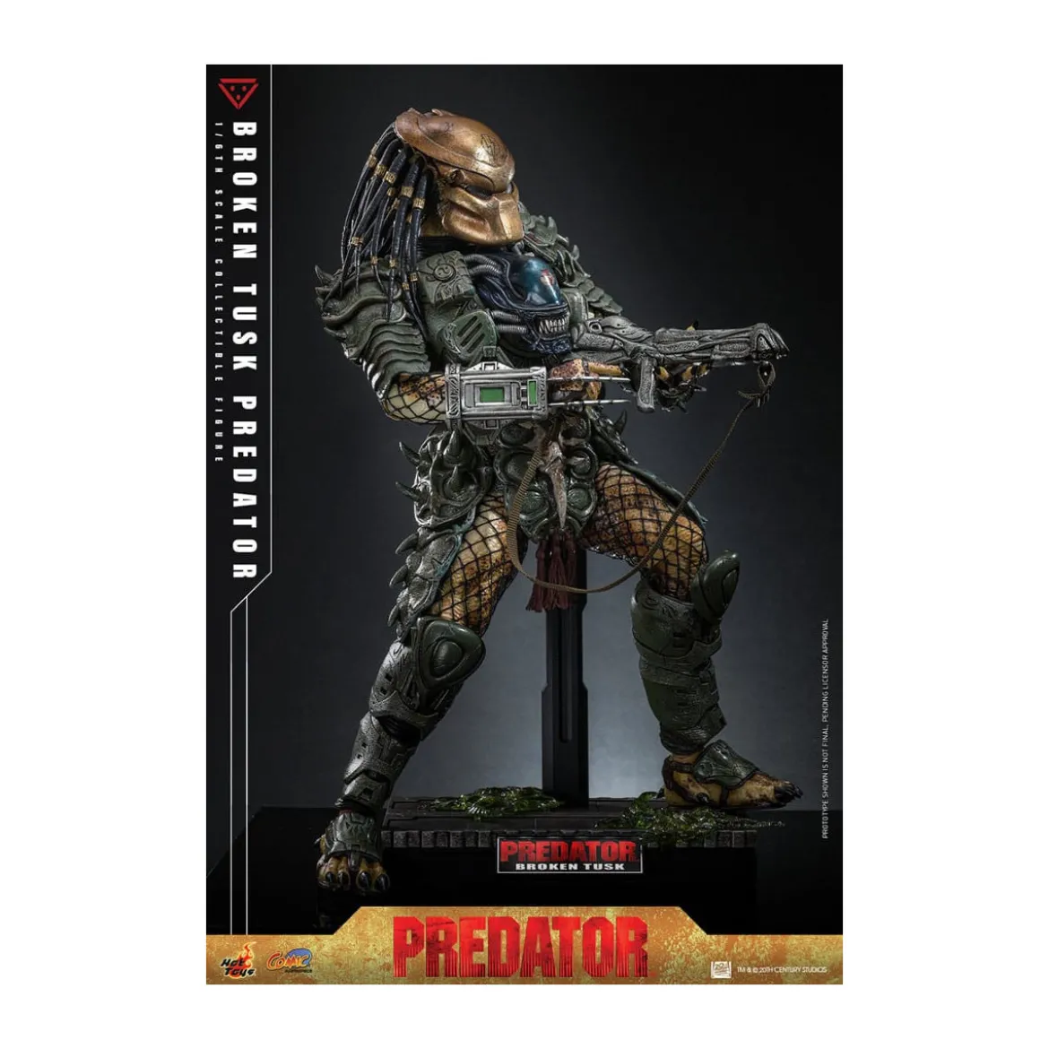 Hot Toys - Alien vs Predator - Broken Tusk Predator 1/6 CMS029