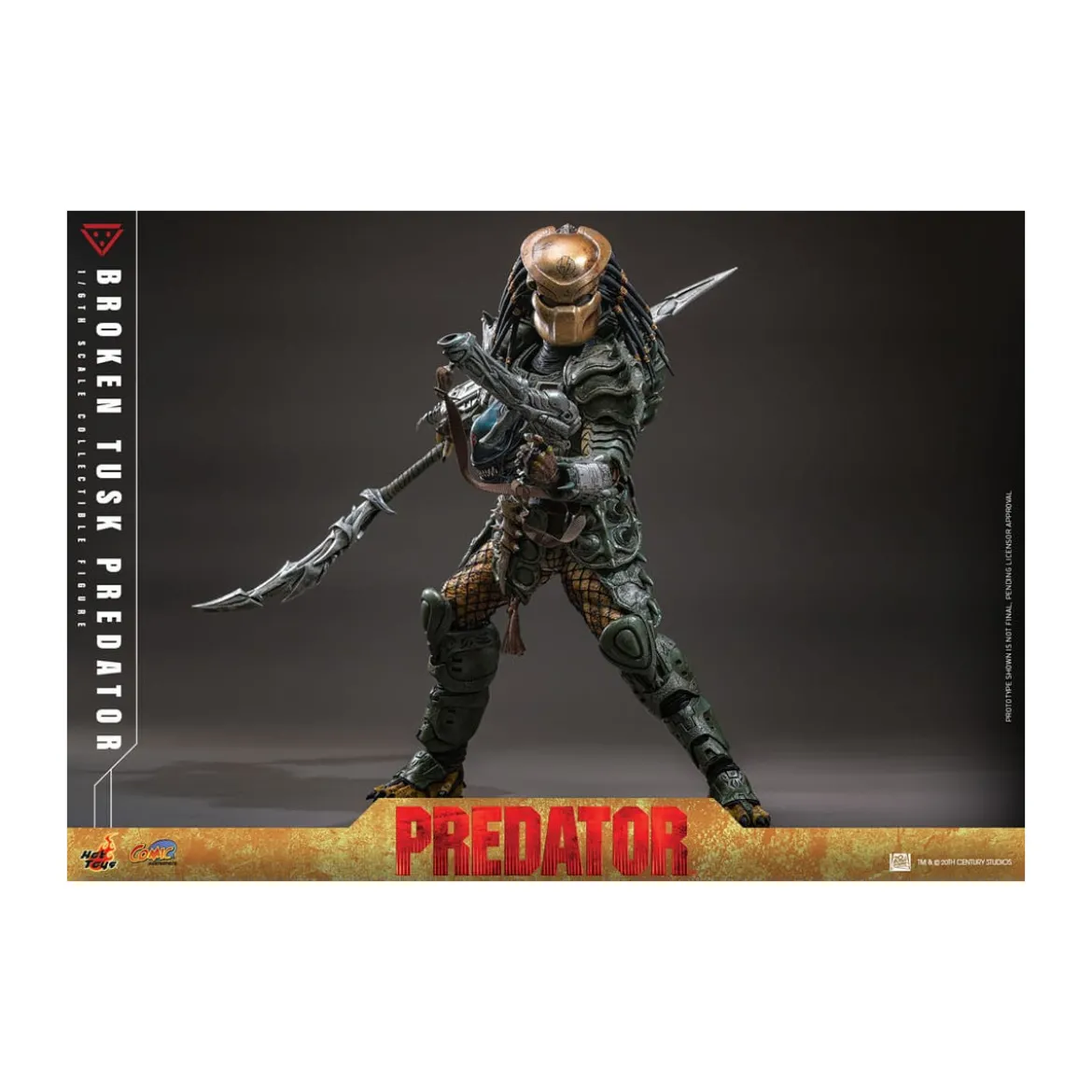 Hot Toys - Alien vs Predator - Broken Tusk Predator 1/6 CMS029