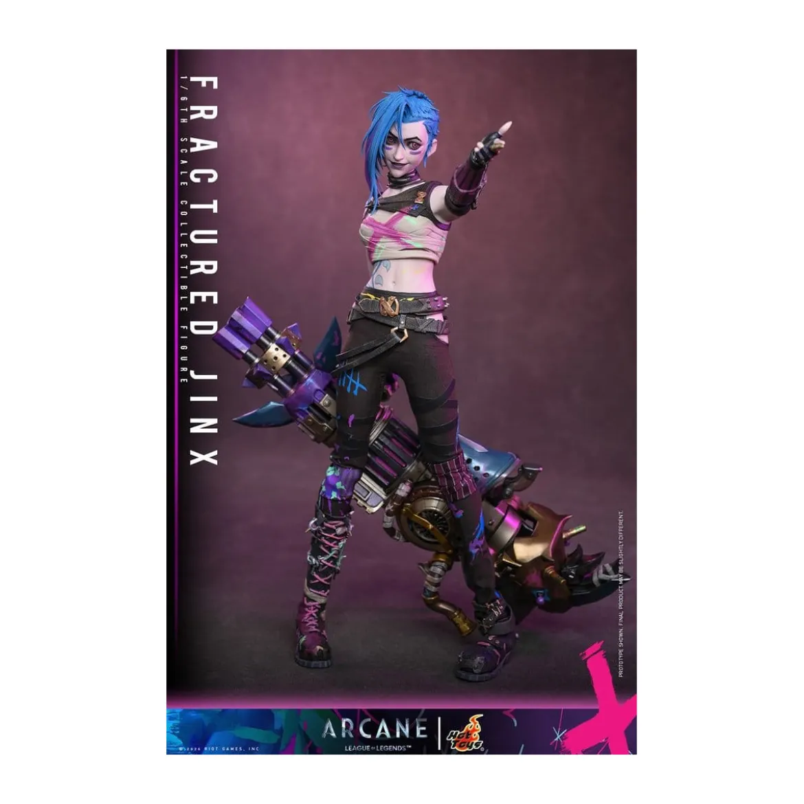 Hot Toys - Arcane - FRACTURED JINX 1/6