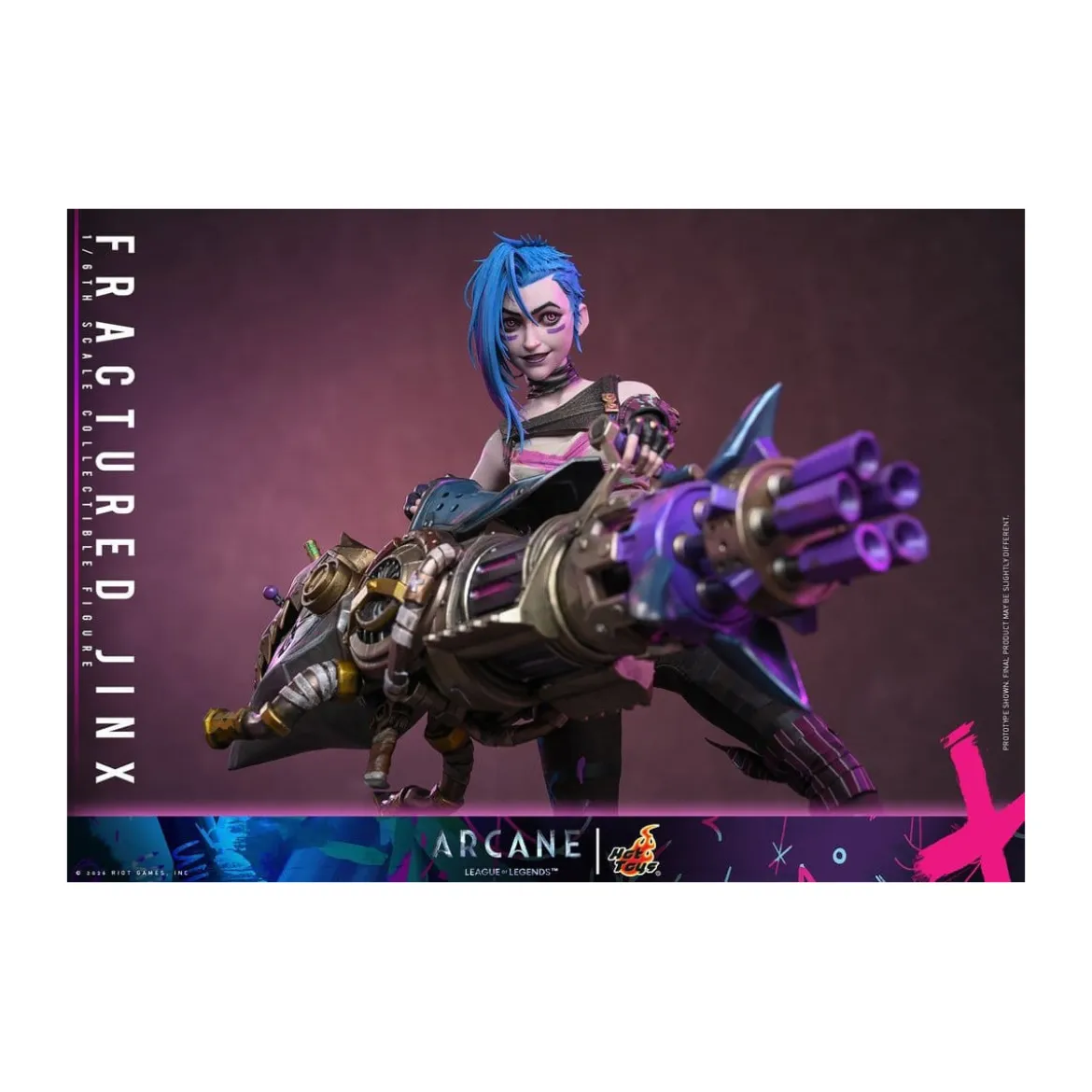Hot Toys - Arcane - FRACTURED JINX 1/6
