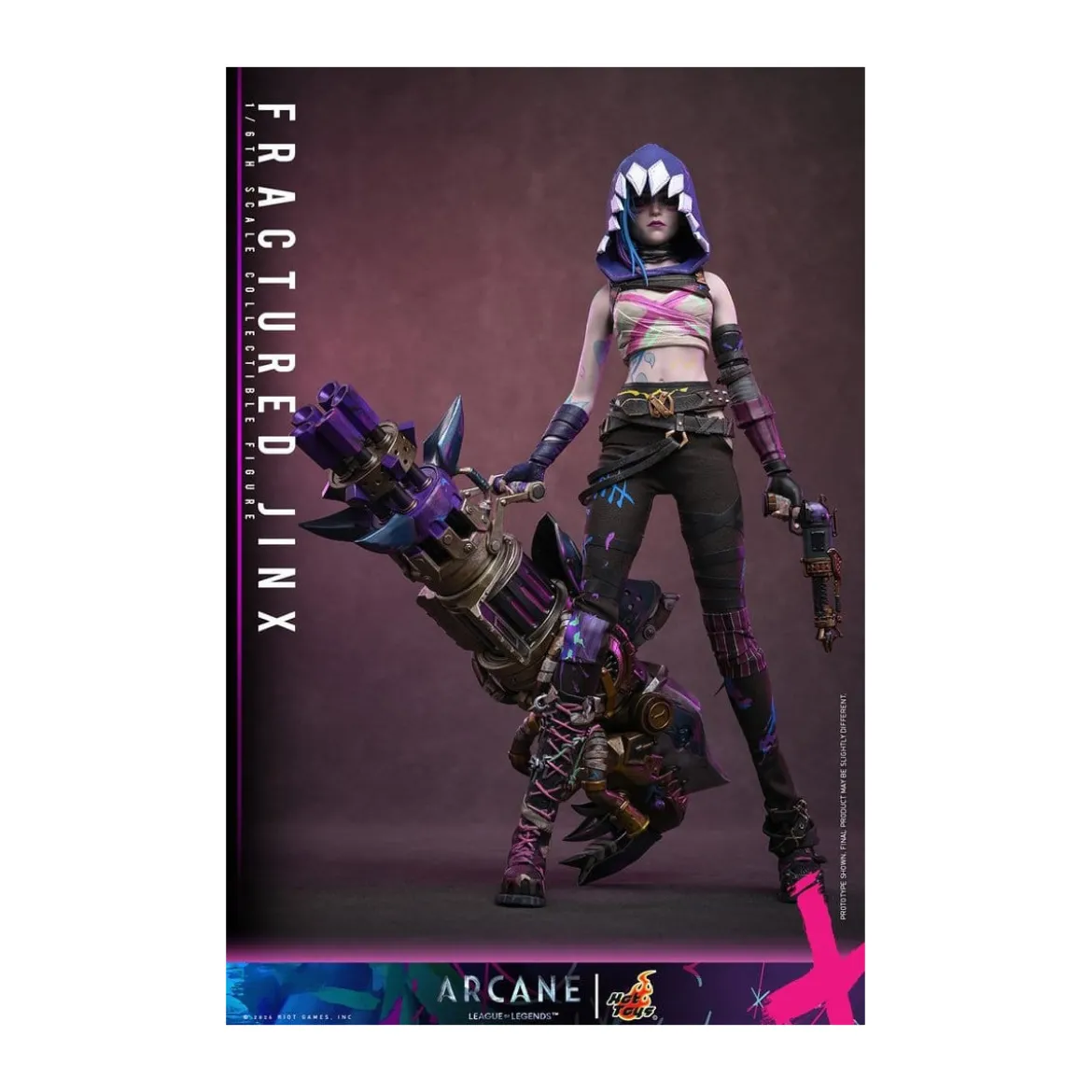 Hot Toys - Arcane - FRACTURED JINX 1/6
