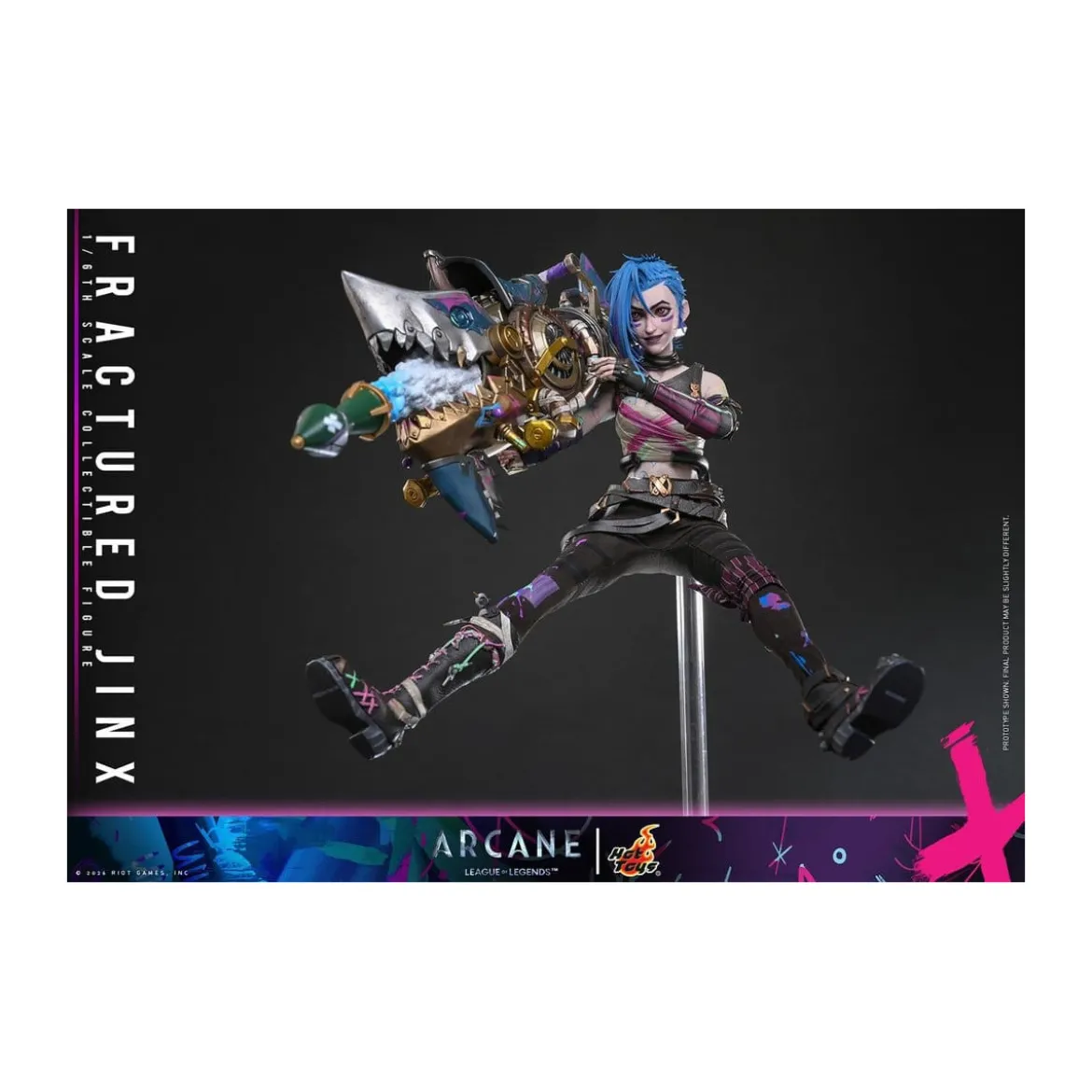 Hot Toys - Arcane - FRACTURED JINX 1/6