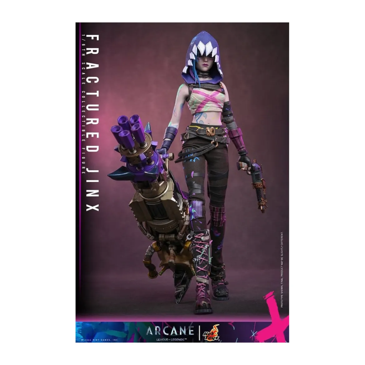 Hot Toys - Arcane - FRACTURED JINX 1/6