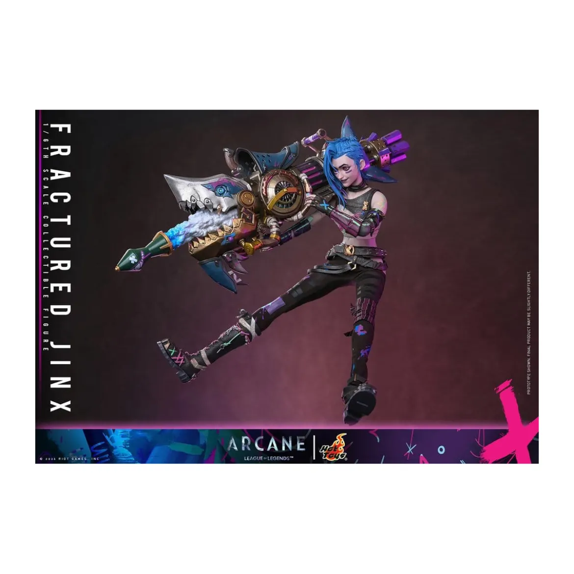 Hot Toys - Arcane - FRACTURED JINX 1/6