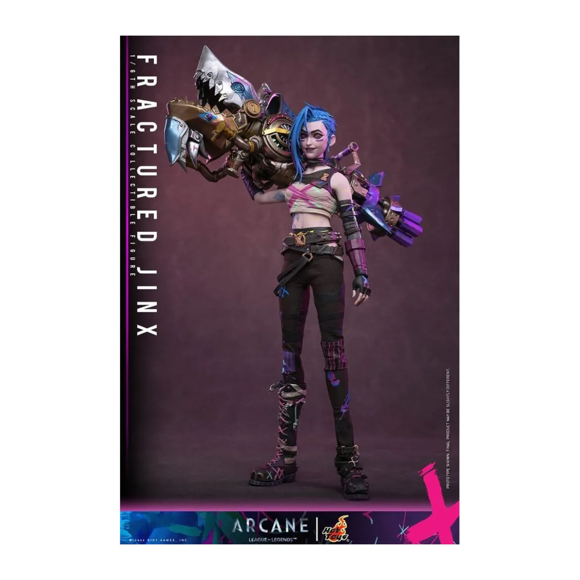 Hot Toys - Arcane - FRACTURED JINX 1/6