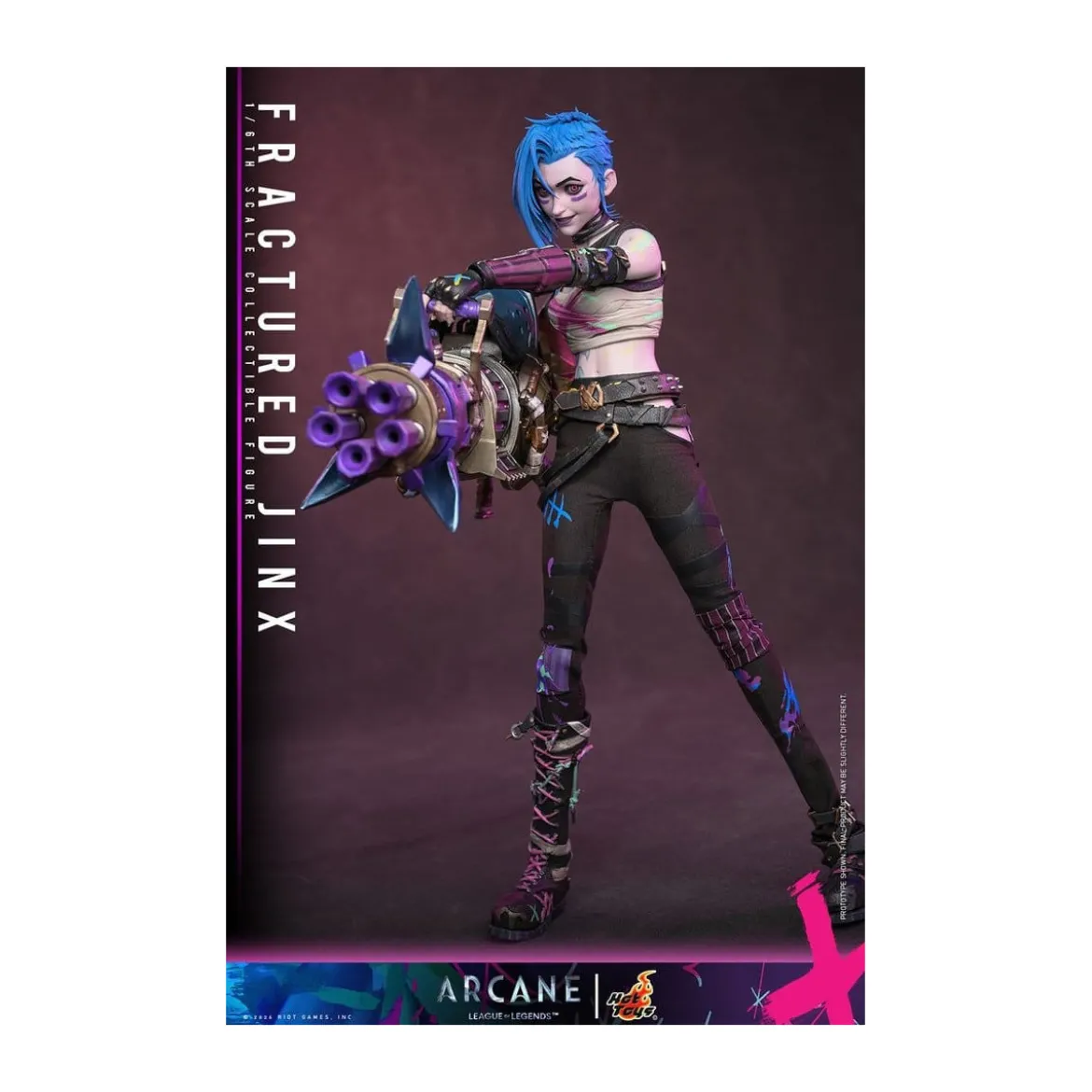 Hot Toys - Arcane - FRACTURED JINX 1/6