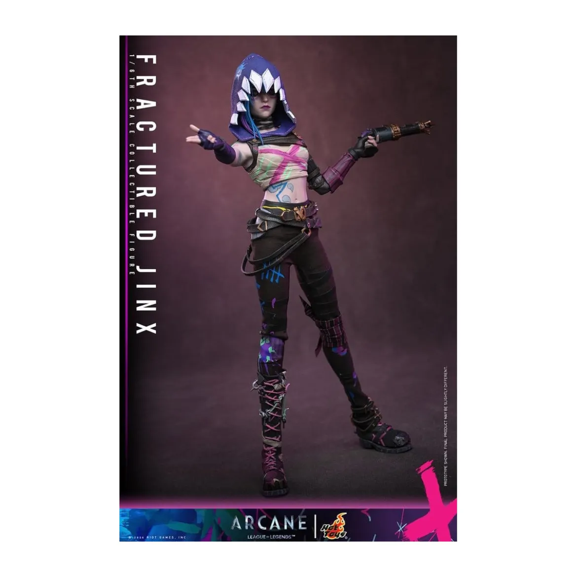 Hot Toys - Arcane - FRACTURED JINX 1/6