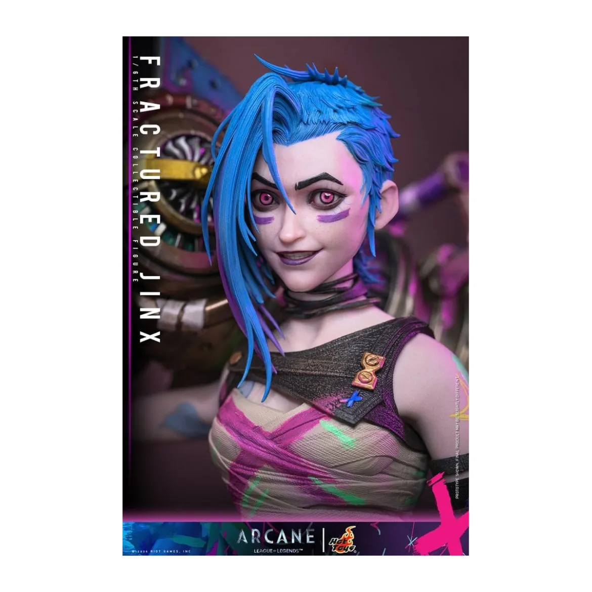 Hot Toys - Arcane - FRACTURED JINX 1/6