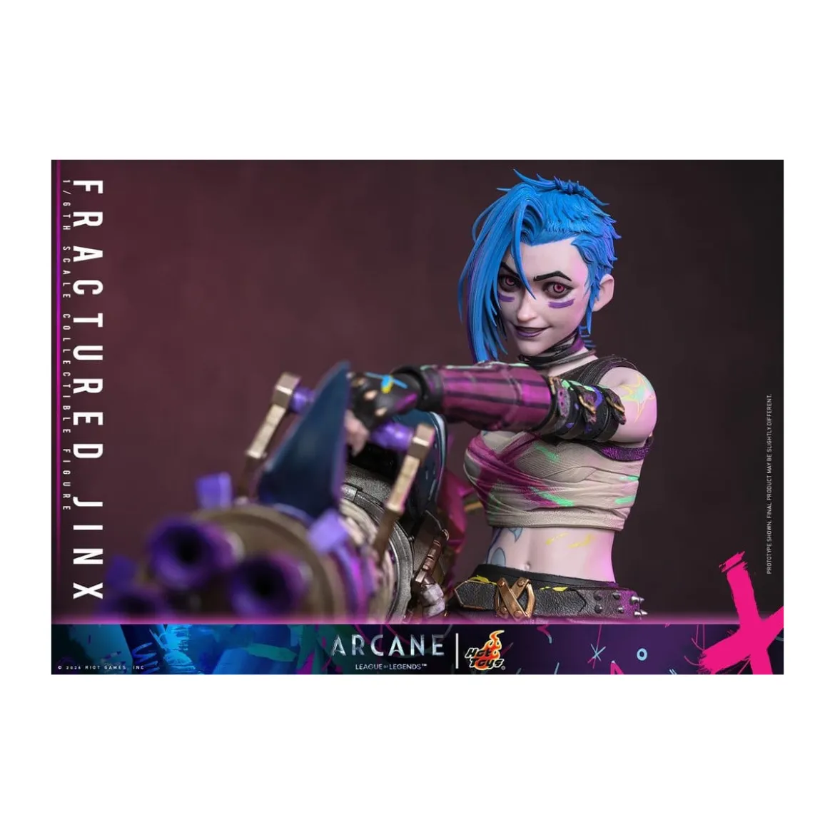 Hot Toys - Arcane - FRACTURED JINX 1/6
