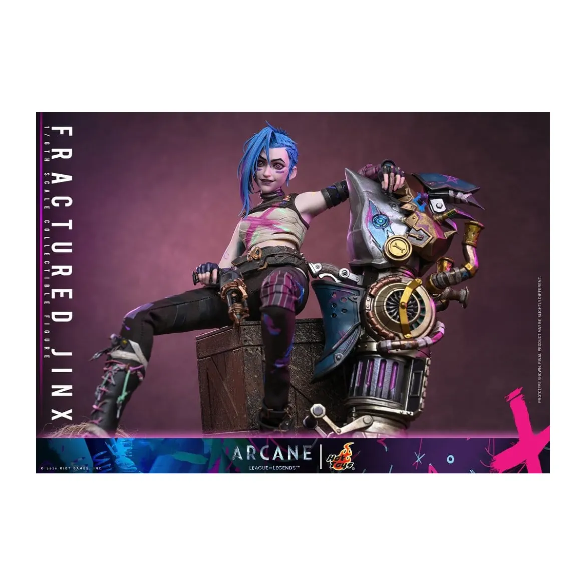 Hot Toys - Arcane - FRACTURED JINX 1/6
