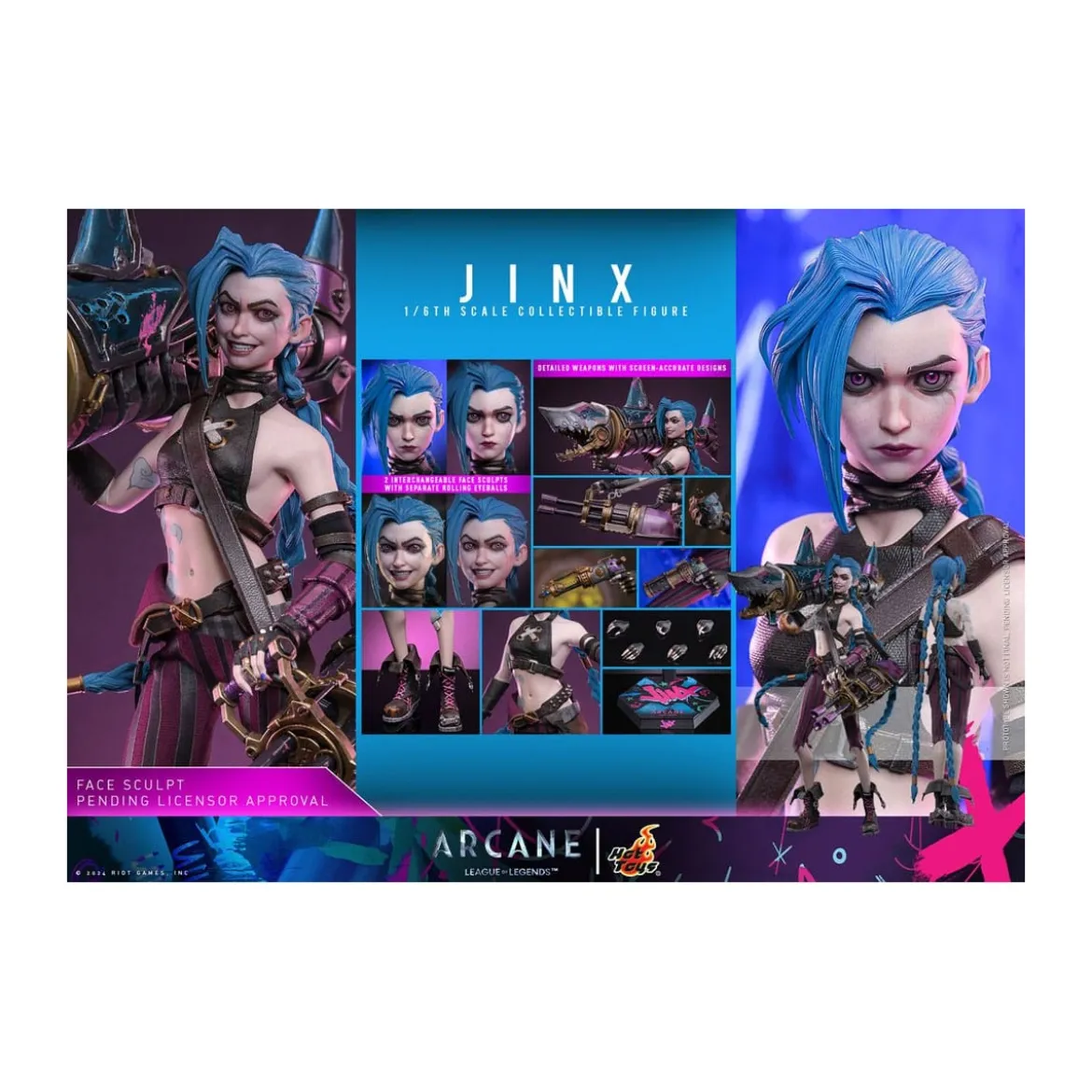Hot Toys - Arcane - JINX 1/6