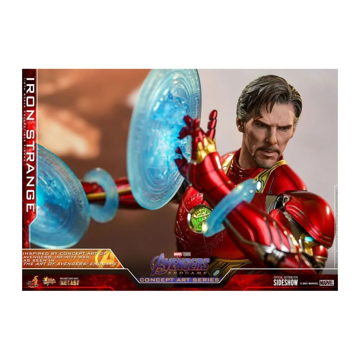 Hot toys 1/6 Avengers: Endgame Iron Strange Concept Art Series PVC 1/6