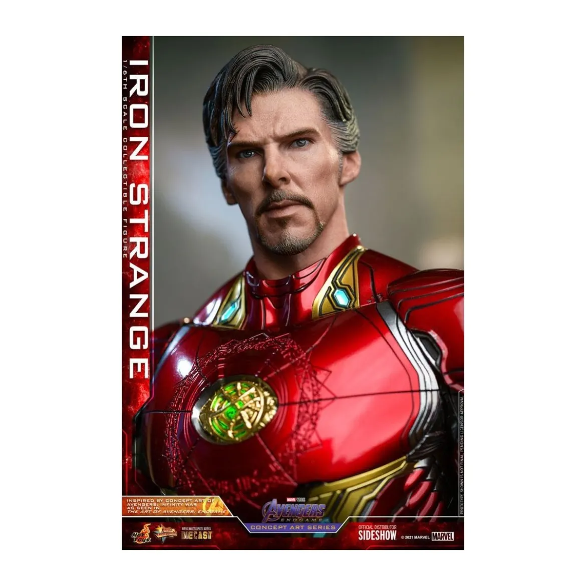 Hot toys 1/6 Avengers: Endgame Iron Strange Concept Art Series PVC 1/6