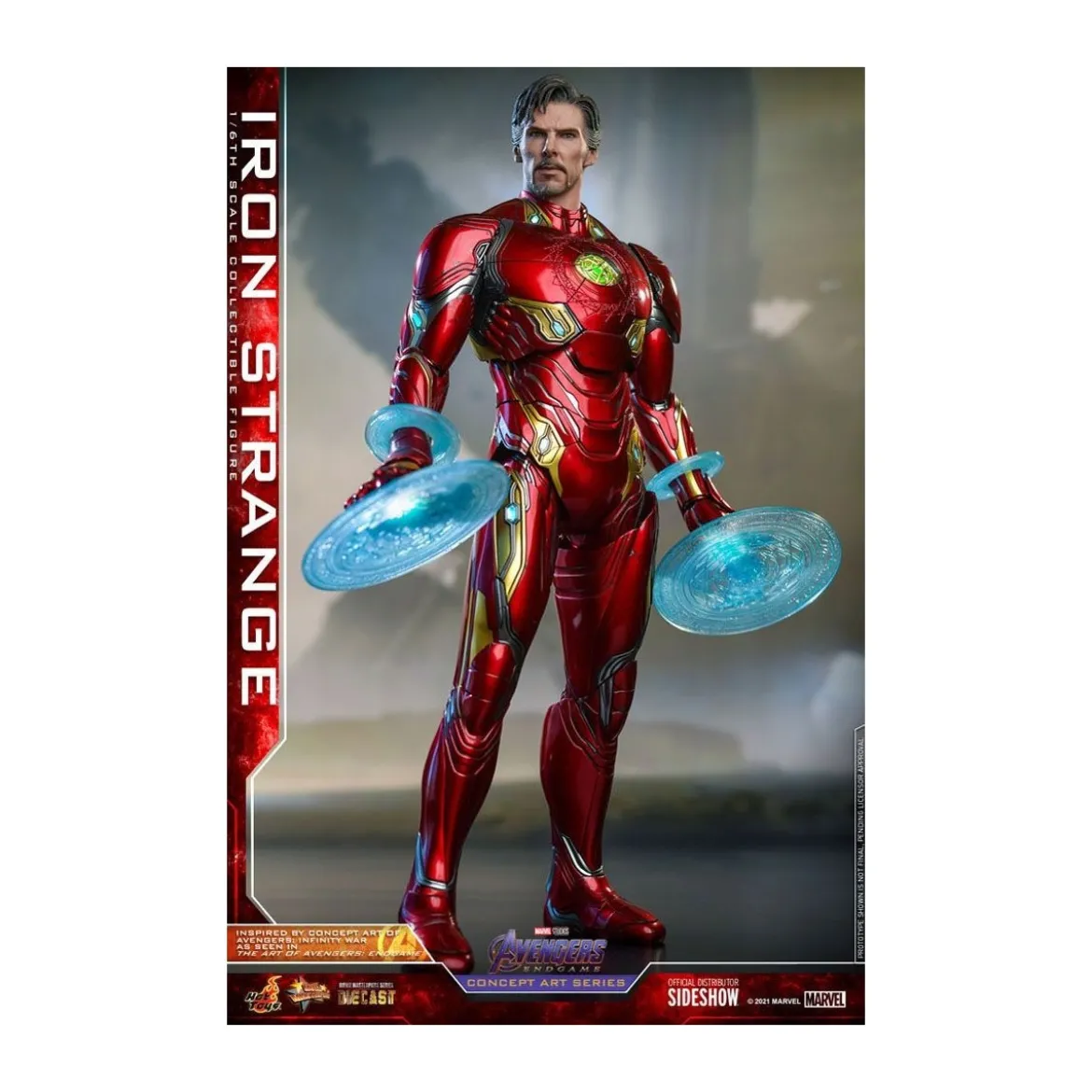 Hot toys 1/6 Avengers: Endgame Iron Strange Concept Art Series PVC 1/6