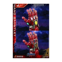 Hot Toys Avengers Endgame réplique 1/4 Nano Gauntlet Movie Promo Edition - 19cm