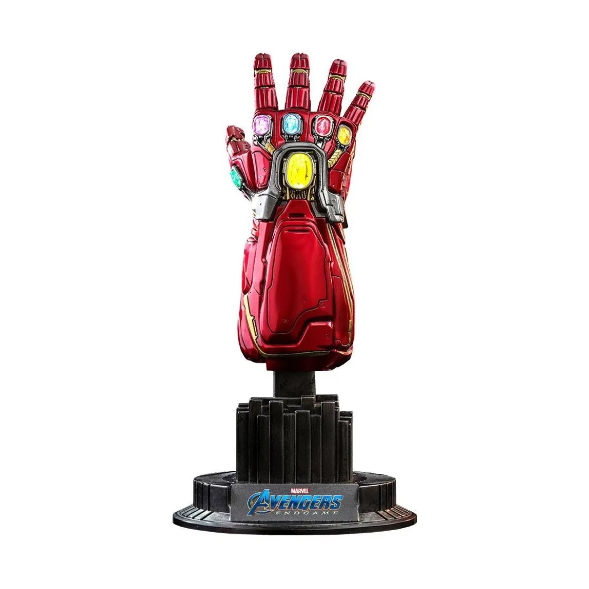 Hot Toys Avengers Endgame réplique 1/4 Nano Gauntlet Movie Promo Edition - 19cm