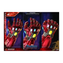 Hot Toys Avengers Endgame réplique 1/4 Nano Gauntlet Movie Promo Edition - 19cm