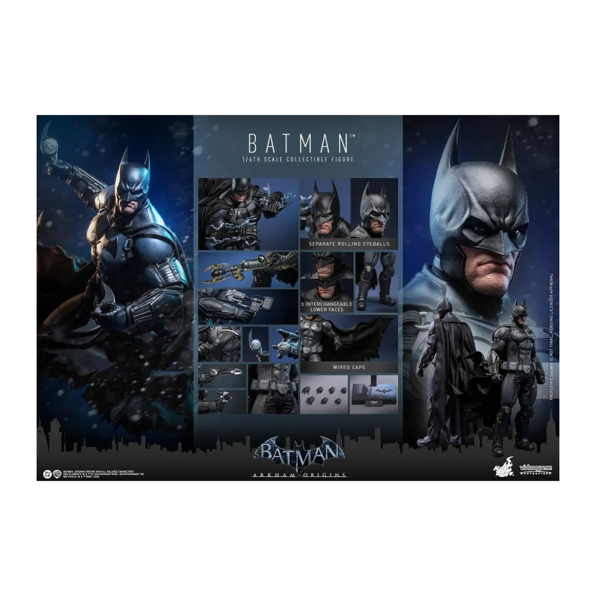 Hot Toys Batman: Arkham Origins - Batman Videogame Masterpiece 1/6