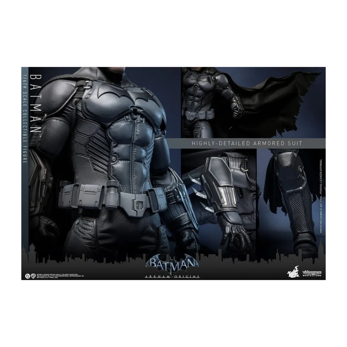 Hot Toys Batman: Arkham Origins - Batman Videogame Masterpiece 1/6
