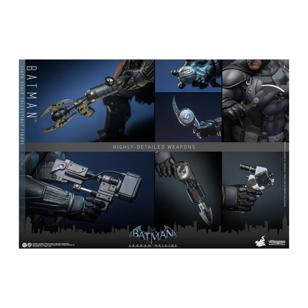 Hot Toys Batman: Arkham Origins - Batman Videogame Masterpiece 1/6