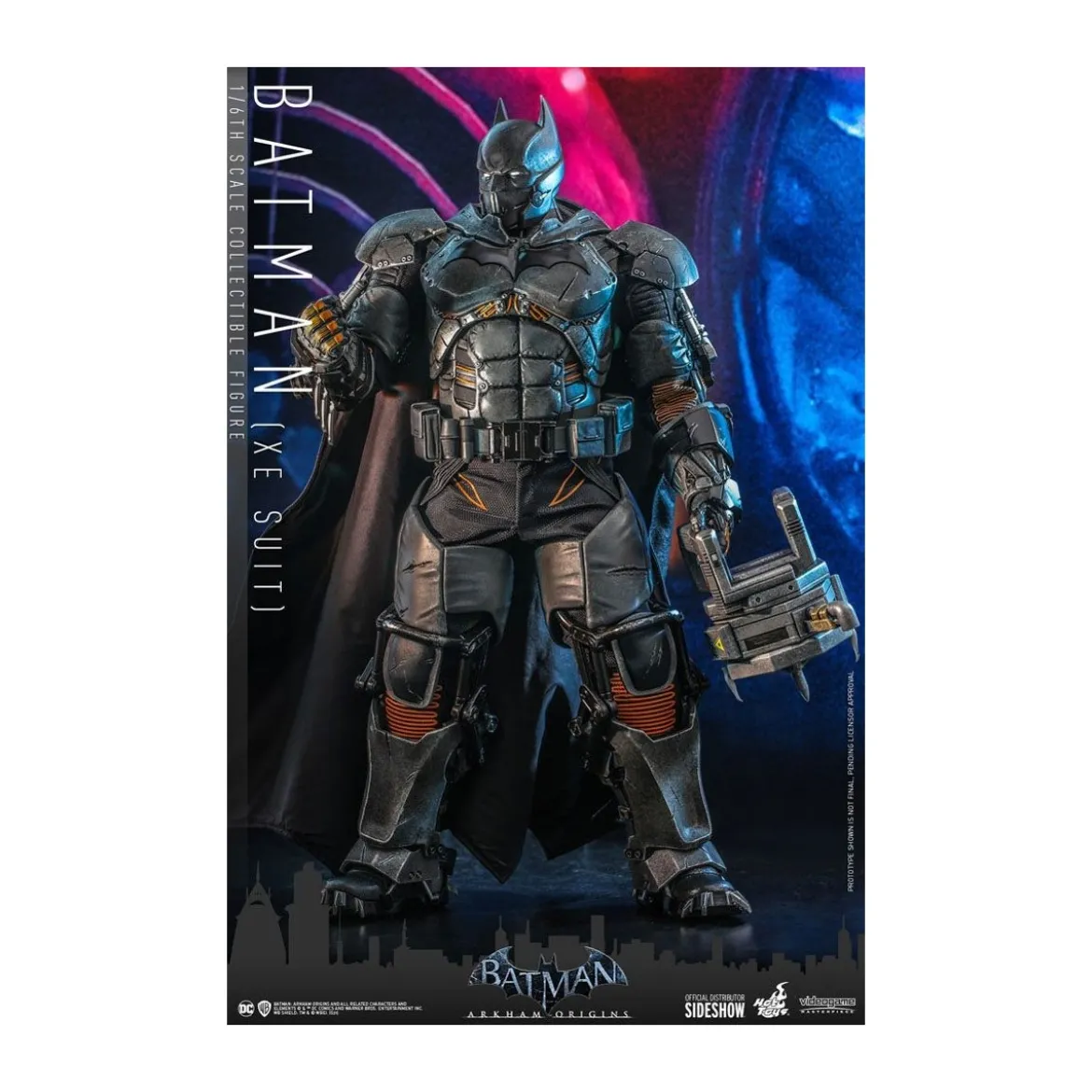 Hot Toys Batman: Arkham Origins - Batman (XE Suit) Movie Masterpiece 1/6