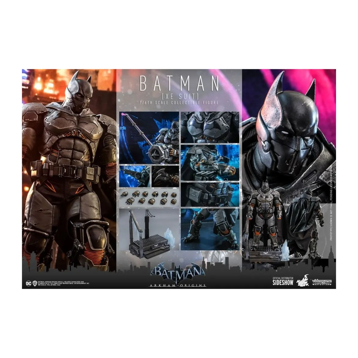 Hot Toys Batman: Arkham Origins - Batman (XE Suit) Movie Masterpiece 1/6