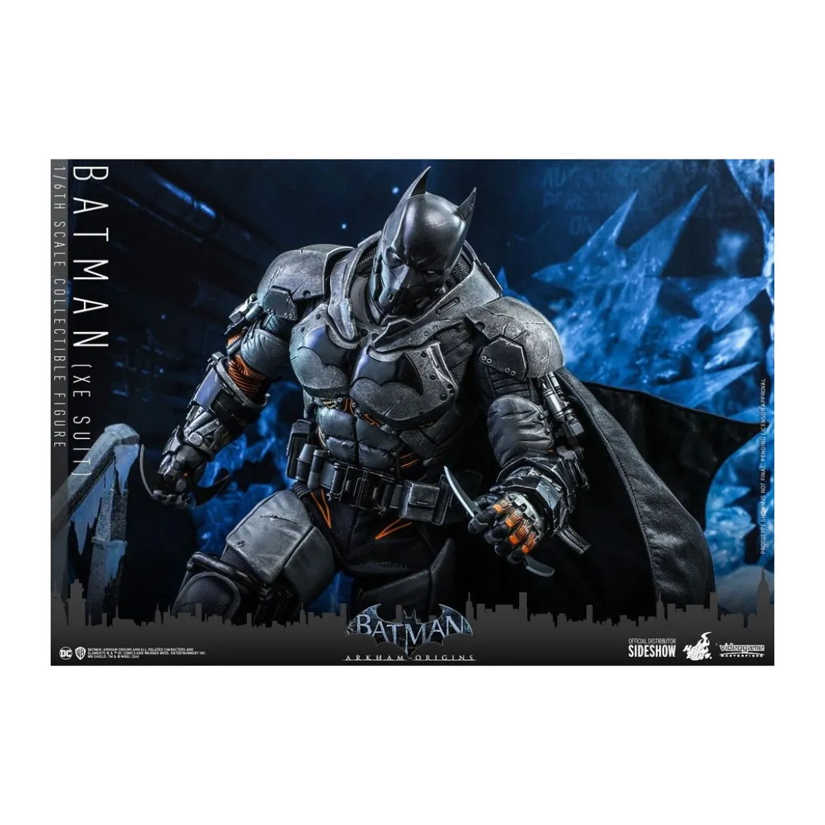Hot Toys Batman: Arkham Origins - Batman (XE Suit) Movie Masterpiece 1/6