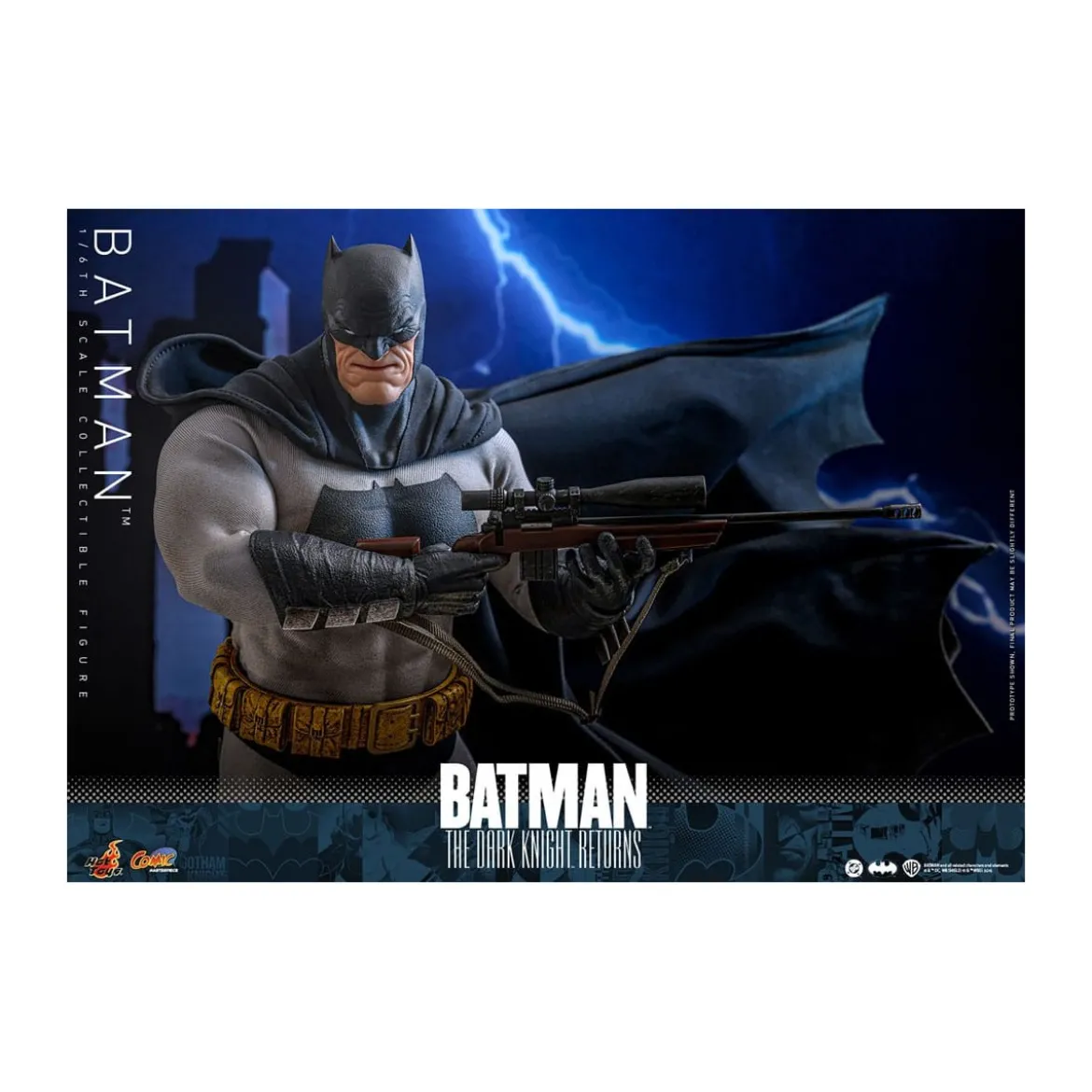 Hot Toys - BATMAN - Batman: The Dark Knight Returns Comic Masterpiece 1/6