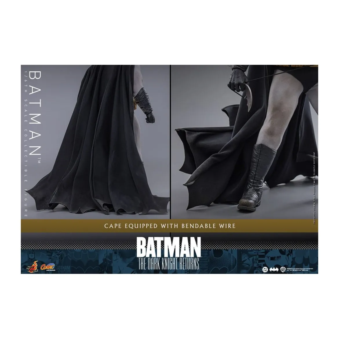 Hot Toys - BATMAN - Batman: The Dark Knight Returns Comic Masterpiece 1/6