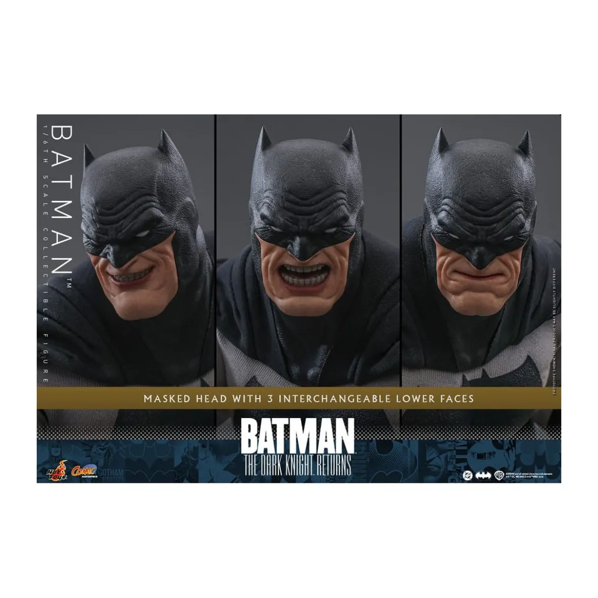 Hot Toys - BATMAN - Batman: The Dark Knight Returns Comic Masterpiece 1/6